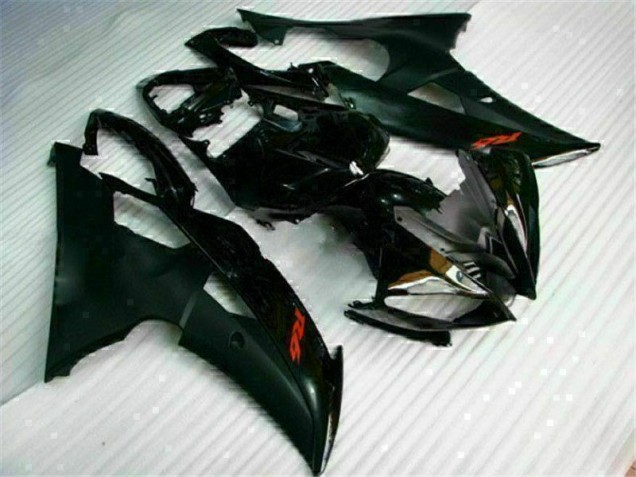 2008-2016 Black Yamaha YZF R6 Motorcycle Fairing Kit UK Factory 2008-2016 Black Yamaha YZF R6 Motorcycle Fairing Kit UK Factory