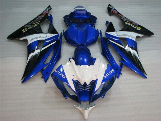 2008-2016 Blue Yamaha YZF R6 Bike Fairing UK Factory 2008-2016 Blue Yamaha YZF R6 Bike Fairing UK Factory