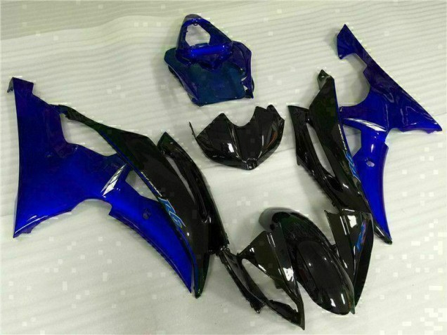 2008-2016 Blue Black Yamaha YZF R6 Motorcyle Fairings UK Factory 2008-2016 Blue Black Yamaha YZF R6 Motorcyle Fairings UK Factory