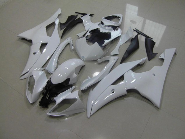 2008-2016 Pearl White No Decals Yamaha YZF R6 Motorbike Fairing UK Factory