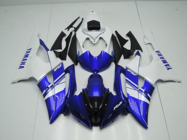 2008-2016 Blue White OEM Style Yamaha YZF R6 Motorcycle Fairing Kit UK Factory