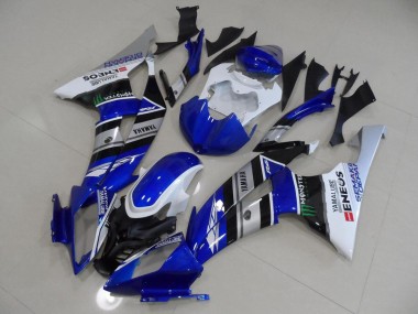 2008-2016 Blue White ENEOS Yamaha YZF R6 Bike Fairings UK Factory