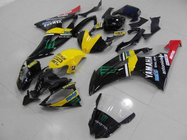 2008-2016 Yellow Monster Yamaha YZF R6 Bike Fairings UK Factory
