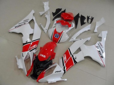 2008-2016 Red White OEM Style Yamaha YZF R6 Motorcycle Bodywork UK Factory