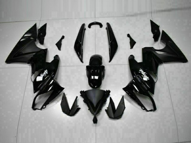 2009-2011 Glossy Black Kawasaki EX650 Bike Fairings UK Factory 2009-2011 Glossy Black Kawasaki EX650 Bike Fairings UK Factory