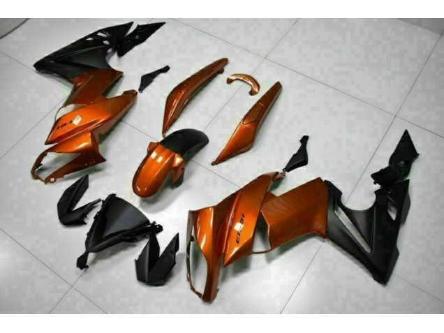2009-2011 Orange Kawasaki EX650 Motorbike Fairing UK Factory 2009-2011 Orange Kawasaki EX650 Motorbike Fairing UK Factory