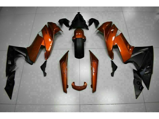 2009-2011 Orange Kawasaki EX650 Motorbike Fairing UK Factory 2009-2011 Orange Kawasaki EX650 Motorbike Fairing UK Factory