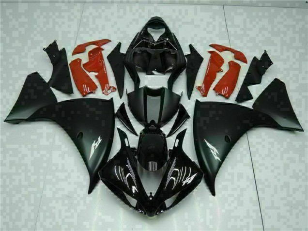 2009-2011 Black Red Yamaha YZF R1 Motorbike Fairing UK Factory