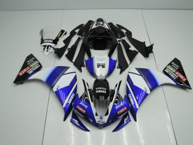 2009-2011 Blue Black Sterilgarda Yamaha YZF R1 Motor Bike Fairings UK Factory