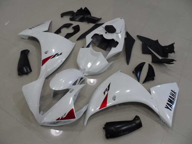 2009-2011 White Black Yamaha YZF R1 Motorcycle Fairing UK Factory 2009-2011 White Black Yamaha YZF R1 Motorcycle Fairing UK Factory