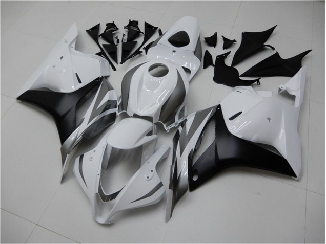 2009-2012 White Silver Black Honda CBR600RR Motor Bike Fairings UK Factory 2009-2012 White Silver Black Honda CBR600RR Motor Bike Fairings UK Factory