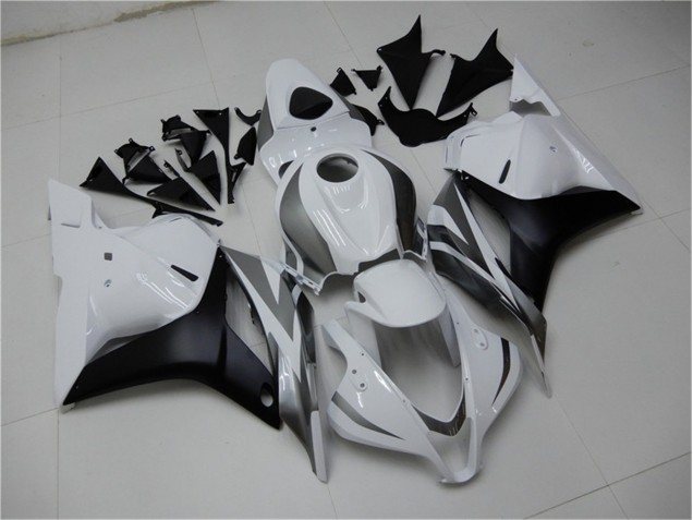 2009-2012 White Silver Black Honda CBR600RR Motor Bike Fairings UK Factory 2009-2012 White Silver Black Honda CBR600RR Motor Bike Fairings UK Factory