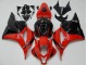 2009-2012 Red Black Honda CBR600RR Motorbike Fairing Kits UK Factory