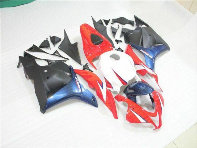 2009-2012 Black Red White Honda CBR600RR Bike Fairing UK Factory