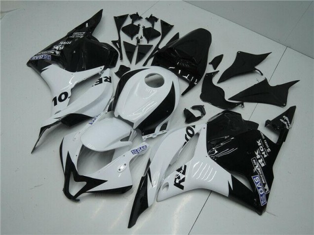 2009-2012 White Black Honda CBR600RR Motorcycle Replacement Fairings UK Factory
