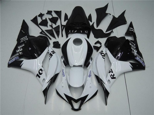 2009-2012 White Black Honda CBR600RR Motorcycle Replacement Fairings UK Factory