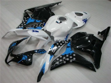 2009-2012 Black White Blue Honda CBR600RR Motor Fairings UK Factory