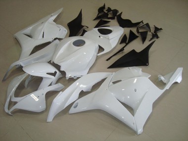2009-2012 White Honda CBR600RR Motorcyle Fairings UK Factory