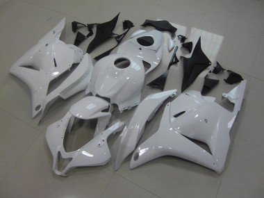 2009-2012 White Honda CBR600RR Motor Bike Fairings UK Factory