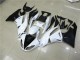 2009-2012 White Kawasaki ZX6R Motorcyle Fairings UK Factory 2009-2012 White Kawasaki ZX6R Motorcyle Fairings UK Factory