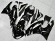 2009-2012 Black White Ninja Kawasaki ZX6R Replacement Fairings UK Factory 2009-2012 Black White Ninja Kawasaki ZX6R Replacement Fairings UK Factory