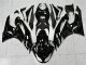 2009-2012 Black White Ninja Kawasaki ZX6R Replacement Fairings UK Factory 2009-2012 Black White Ninja Kawasaki ZX6R Replacement Fairings UK Factory