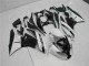 2009-2012 Black White Kawasaki ZX6R Motorcycle Fairings UK Factory 2009-2012 Black White Kawasaki ZX6R Motorcycle Fairings UK Factory