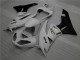 2009-2012 White Black Ninja Kawasaki ZX6R Motorbike Fairings UK Factory 2009-2012 White Black Ninja Kawasaki ZX6R Motorbike Fairings UK Factory