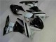 2009-2012 Black White 3M Touch4 Kawasaki ZX6R Motorcycle Fairing Kits UK Factory 2009-2012 Black White 3M Touch4 Kawasaki ZX6R Motorcycle Fairing Kits UK Factory