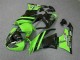 2009-2012 Black Green 3M Touch4 Kawasaki ZX6R Motorbike Fairing UK Factory 2009-2012 Black Green 3M Touch4 Kawasaki ZX6R Motorbike Fairing UK Factory