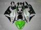 2009-2012 Green Black White 25 Kawasaki ZX6R Bike Fairings UK Factory 2009-2012 Green Black White 25 Kawasaki ZX6R Bike Fairings UK Factory