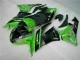2009-2012 Green Black Kawasaki ZX6R Motor Bike Fairings UK Factory 2009-2012 Green Black Kawasaki ZX6R Motor Bike Fairings UK Factory