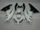 2009-2012 White Black Kawasaki ZX6R Motorcycle Fairings Kits UK Factory 2009-2012 White Black Kawasaki ZX6R Motorcycle Fairings Kits UK Factory