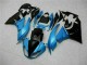 2009-2012 Blue Black Kawasaki ZX6R Motorcyle Fairings UK Factory 2009-2012 Blue Black Kawasaki ZX6R Motorcyle Fairings UK Factory