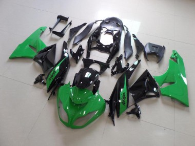 2009-2012 Green and Black Kawasaki ZX6R Motorcycle Bodywork UK Factory