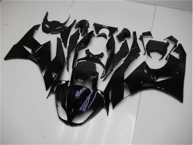 2009-2012 Glossy Black Kawasaki ZX6R Motorbike Fairing UK Factory 2009-2012 Glossy Black Kawasaki ZX6R Motorbike Fairing UK Factory