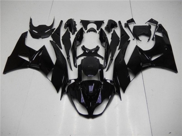 2009-2012 Glossy Black Kawasaki ZX6R Motorbike Fairing UK Factory 2009-2012 Glossy Black Kawasaki ZX6R Motorbike Fairing UK Factory