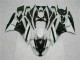 2009-2012 White Black Kawasaki ZX6R Motorcycle Replacement Fairings UK Factory 2009-2012 White Black Kawasaki ZX6R Motorcycle Replacement Fairings UK Factory