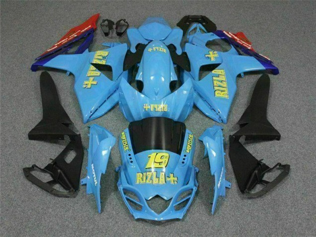 2009-2016 Blue Suzuki GSXR1000 Motorbike Fairing Kits UK Factory