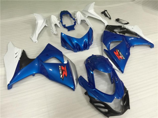 2009-2016 Blue White Suzuki GSXR1000 Motor Fairings UK Factory 2009-2016 Blue White Suzuki GSXR1000 Motor Fairings UK Factory