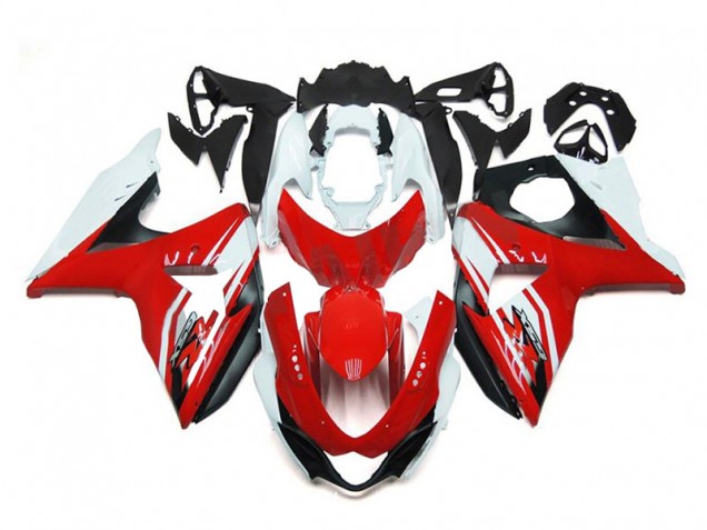 2009-2016 Red White Black Suzuki GSXR1000 Bike Fairing UK Factory