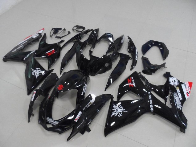 2009-2016 Black Beacon Suzuki GSXR 1000 K9 Motorcycle Fairing Kit UK Factory 2009-2016 Black Beacon Suzuki GSXR 1000 K9 Motorcycle Fairing Kit UK Factory