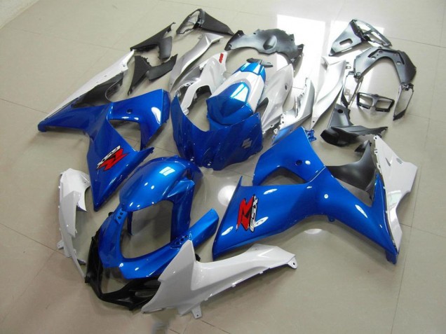 2009-2016 Blue and White OEM Style Suzuki GSXR 1000 K9 Bike Fairing Kit UK Factory 2009-2016 Blue and White OEM Style Suzuki GSXR 1000 K9 Bike Fairing Kit UK Factory