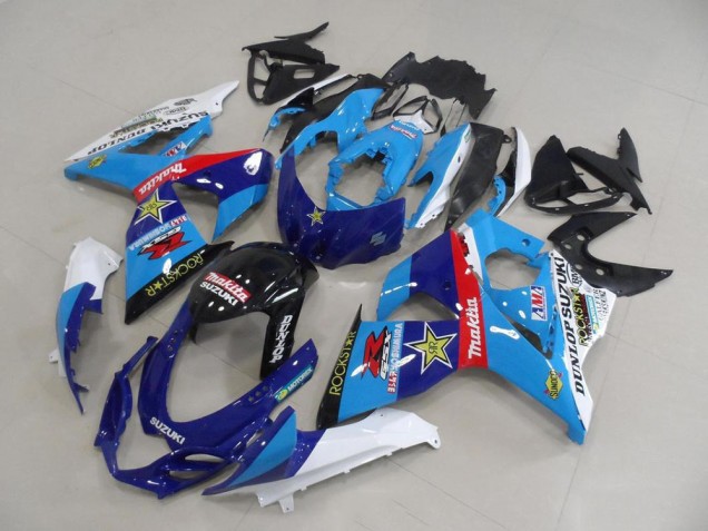 2009-2016 Rockstar Suzuki GSXR 1000 K9 Motorcycle Replacement Fairings UK Factory 2009-2016 Rockstar Suzuki GSXR 1000 K9 Motorcycle Replacement Fairings UK Factory