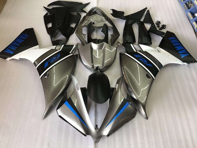 2012-2014 Silver Blue Yamaha YZF R1 Motorbike Fairing Kits UK Factory 2012-2014 Silver Blue Yamaha YZF R1 Motorbike Fairing Kits UK Factory