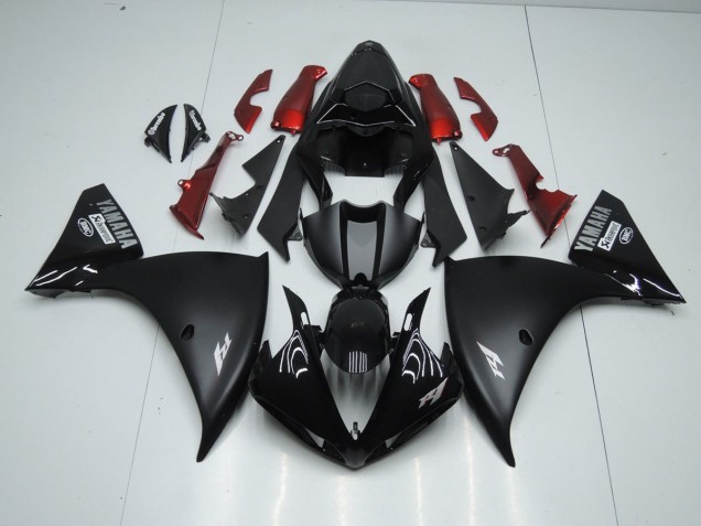 2012-2014 Matte Black Yamaha YZF R1 Motorbike Fairing UK Factory 2012-2014 Matte Black Yamaha YZF R1 Motorbike Fairing UK Factory