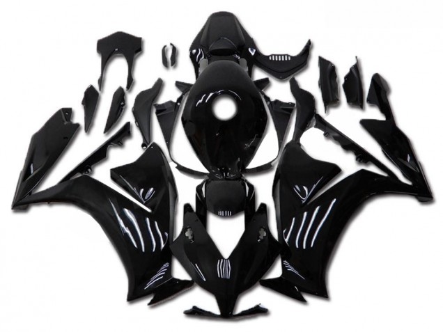 2012-2016 Glossy Black Honda CBR1000RR Replacement Fairings UK Factory