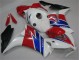 2012-2016 White Blue Red Honda CBR1000RR Bike Fairings UK Factory 2012-2016 White Blue Red Honda CBR1000RR Bike Fairings UK Factory