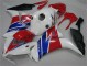2012-2016 White Blue Red Honda CBR1000RR Bike Fairings UK Factory 2012-2016 White Blue Red Honda CBR1000RR Bike Fairings UK Factory