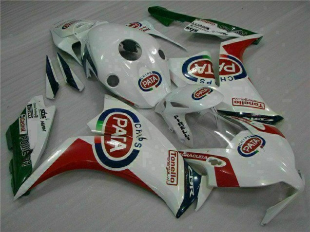 2012-2016 Red White PATA Honda CBR1000RR Motorcycle Fairings Kits UK Factory 2012-2016 Red White PATA Honda CBR1000RR Motorcycle Fairings Kits UK Factory